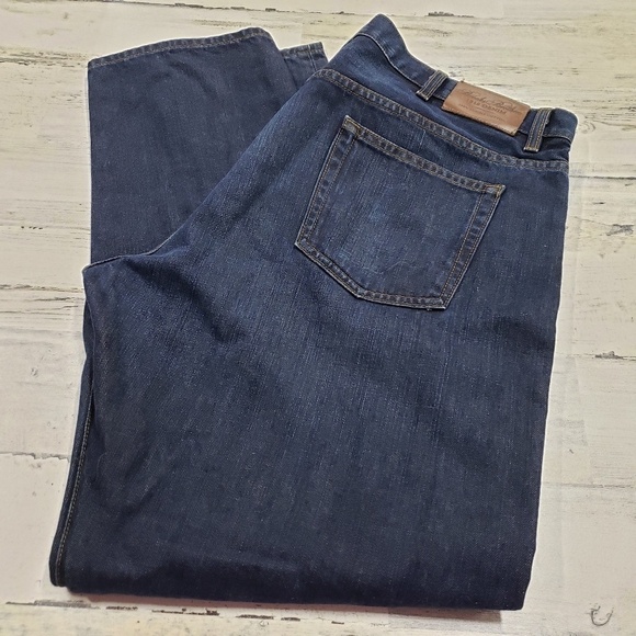 Brooks Brothers 1818 Mens Denim 42x32 Slim Fit Jeans - Picture 1 of 10